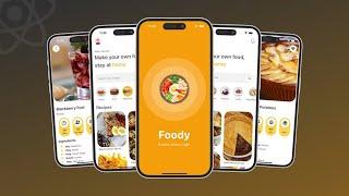  Build & Deploy Food Recipe App in Expo React Native with Chatgpt  | Voiceover English