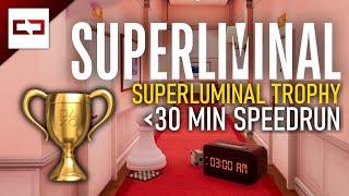 Beat Superliminal under 30 minutes | PS4 How To Get 'Superluminal Trophy'