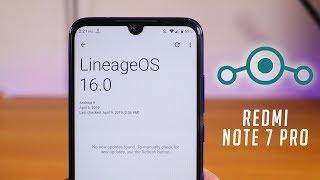 First CustomRom Review Of Redmi Note 7 Pro || LineageOS 16.0