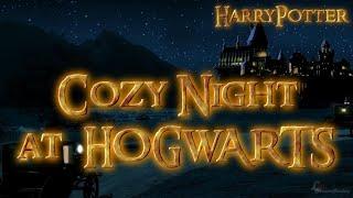 Harry Potter | Cozy Night at Hogwarts : Ambience & Music