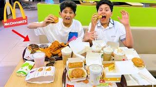 We ORDERED the entire McDonald's Menu!