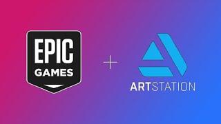 Epic Games acquires Artstation and makes it FREE! #SHORTS