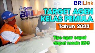 Target agen BRILink Kelas PEMULA lengkap tahun 2023 | BRILink #98