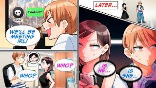 ［Manga dub］The result of inviting my online gaming friend on a trip［RomCom］