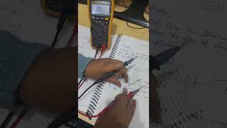 Diode checked by multimeter ( diode ko multimeter se kaise check kre) #electronics #electrical