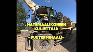 Materiaalikoneenkuljettaja