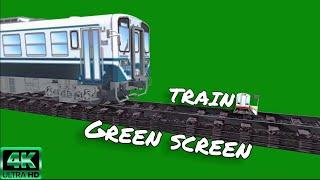 Train Green Screen video Chroma key | Greenscreen Train video footage | Train green screen 4k Hd