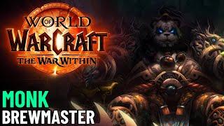 Brewmaster Monk Gameplay Livestream | Mythic, Dungeons, Raid, Gear Grinding | WoW: The War Within