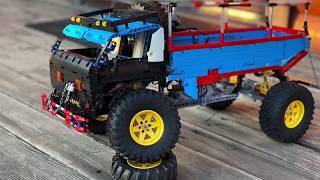ОБЗОР САМОДЕЛКИ ГАЗ-66 из Lego Technic
