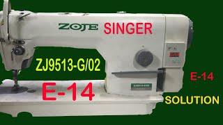 zoje zj9513 E-14 (error-14)solution