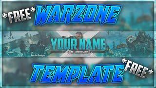 *FREE* Warzone Banner Template | Free Photoshop Download