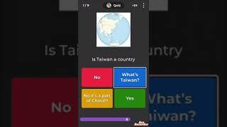 Social credit test from Kahoot!