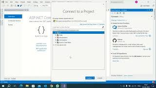 Simplest way to implement continuous integration using Azure DevOps and Visual Studio.