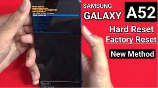 Samsung Galaxy A52 Hard Reset | How To Factory Reset Samsung A52 (SM-A525f)