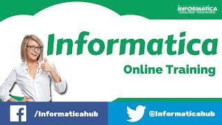 Informatica Online Training | Informatica PowerCenter Tutorial