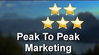 Reviews for Peak To Peak Marketing