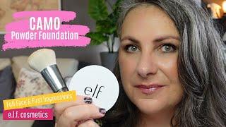 FULL FACE und (teilweise) FIRST IMPRESSIONS | e.l.f.  cosmetics | CAMO POWDER FOUNDATION