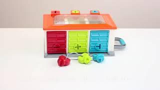 Battat – 3 Car Garage – Shape Sorting Toy#MSKR COLLECTION#shorts#viralvideos