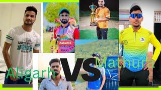 Mathura vs Aligarh Triple wicket match  Rahul Solanki girish Manvendra vs shanu ankur Sorab