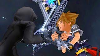 Kingdom Hearts 2: Sora vs Roxas Boss Fight (PS3 1080p)