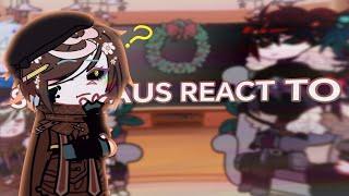 Sans Au's react to...[ Ink!sans ] || X2