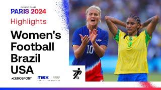 USA take gold against Brazil in the Women's Football Final  | #Paris2024 Highlights