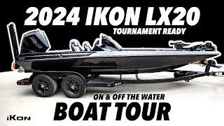 My 2024 iKon LX20 Tournament Ready Boat Tour On & Off the Water!