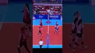 Michelle gumabao creamline vs chery tigo #creamlinecoolsmasher #pvl2024 #theheartofvolleyball