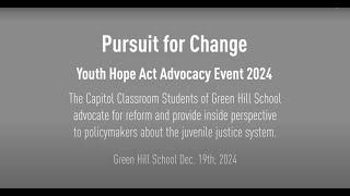 2024 Green Hill School Pursuit for Change Event