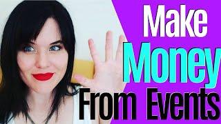 Online Business Profits | 5 Ways of Making Money Attending Live Events