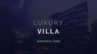 Luxury Villa - Property Showcase WordPress Theme | Themeforest Website Templates and Themes