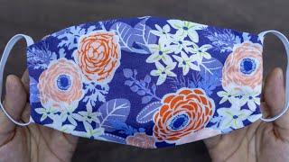 How to make Face Mask with Filter Pocket | Face Mask Sewing Tutorial | DIY Face Mask Pattern