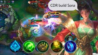 CDR Build Sona Support / Sona Gameplay S12