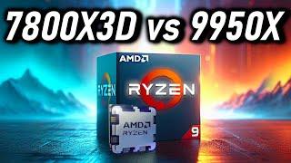 AMD 9950X vs 7800X3D  What CPU is Best
