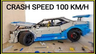 Lego Technic Nissan Skyline Fast and Furious  CRASH Speed 100 Km/H  3383pcs - Lego Car CRASH