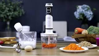 Bonsenkitchen HB8901 4 in 1 Hand Blender