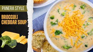 How to Make Panera Style Broccoli Cheddar Soup | AmyLearnsToCook