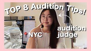 First-Time Audition Judge Shares 8 Audition Secrets You NEED to Know! 🫧the new york audition debrief