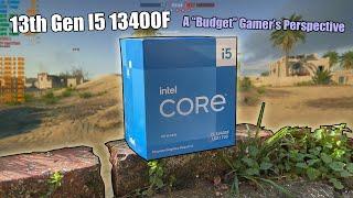 The New Intel Core I5 13400F - A "Budget" PC Gamer's Perspective