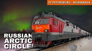 Train to the Russian Arctic Circle! HARSH Winter Journey from Saint Petersburg to Murmansk