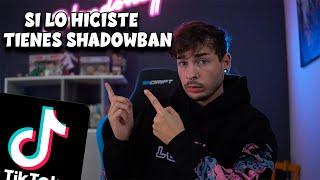 Si has cometido este ERROR en TIKTOK seguramente tienes SHADOWBAN