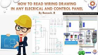 How to Read Electrical Diagrams | Wiring Drawings Explained | Control Panel Wiring #electrical