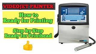 how to ready videojet printer for printing | how videojet printer start up #videoje 1520 #videojet