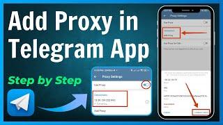 How to Add Proxy in Telegram