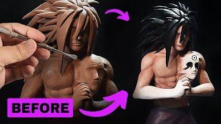 Sculpting MADARA UCHIHA with CLAY  from Naruto Shippuden 