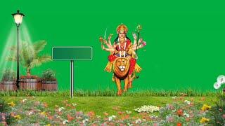 Durga maa Animation greenscreen effects video|| Srishivansh greenscreen videos