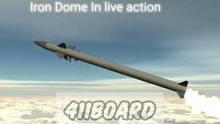 Israeli Iron Dome in Live Action (How Israeli Iron Dome Works)