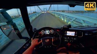 DRIVE Like a PRO! Scania V8 Takes on Narrow Roads  4K POV Driving