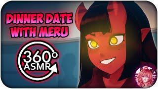 Dinner Date With Meru~ [360º VR ASMR] | Meru The Succubus 360 VR