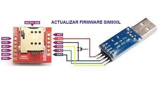 Actualizar Firmware del Sim800l